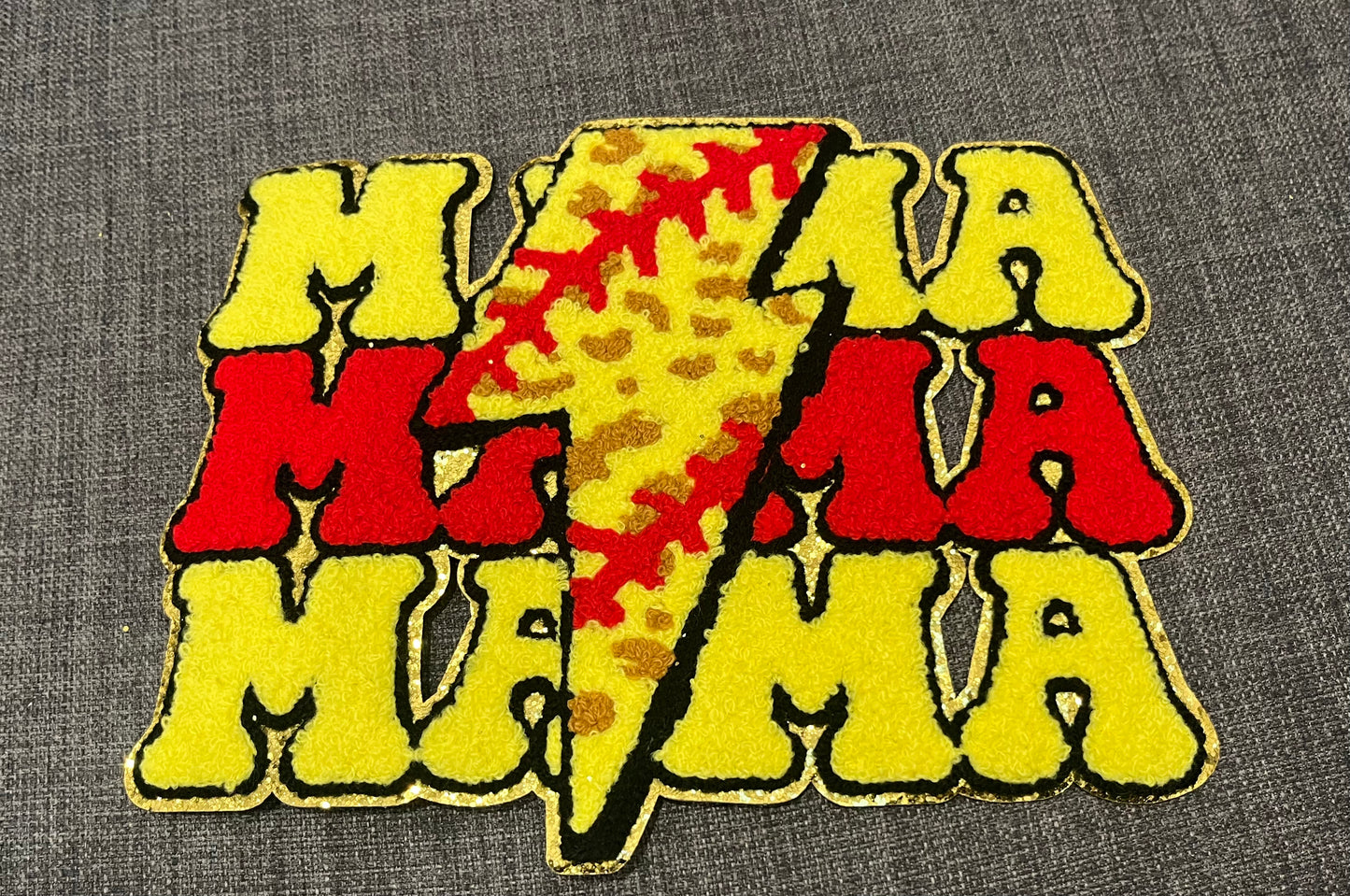 Mama Softball Patch