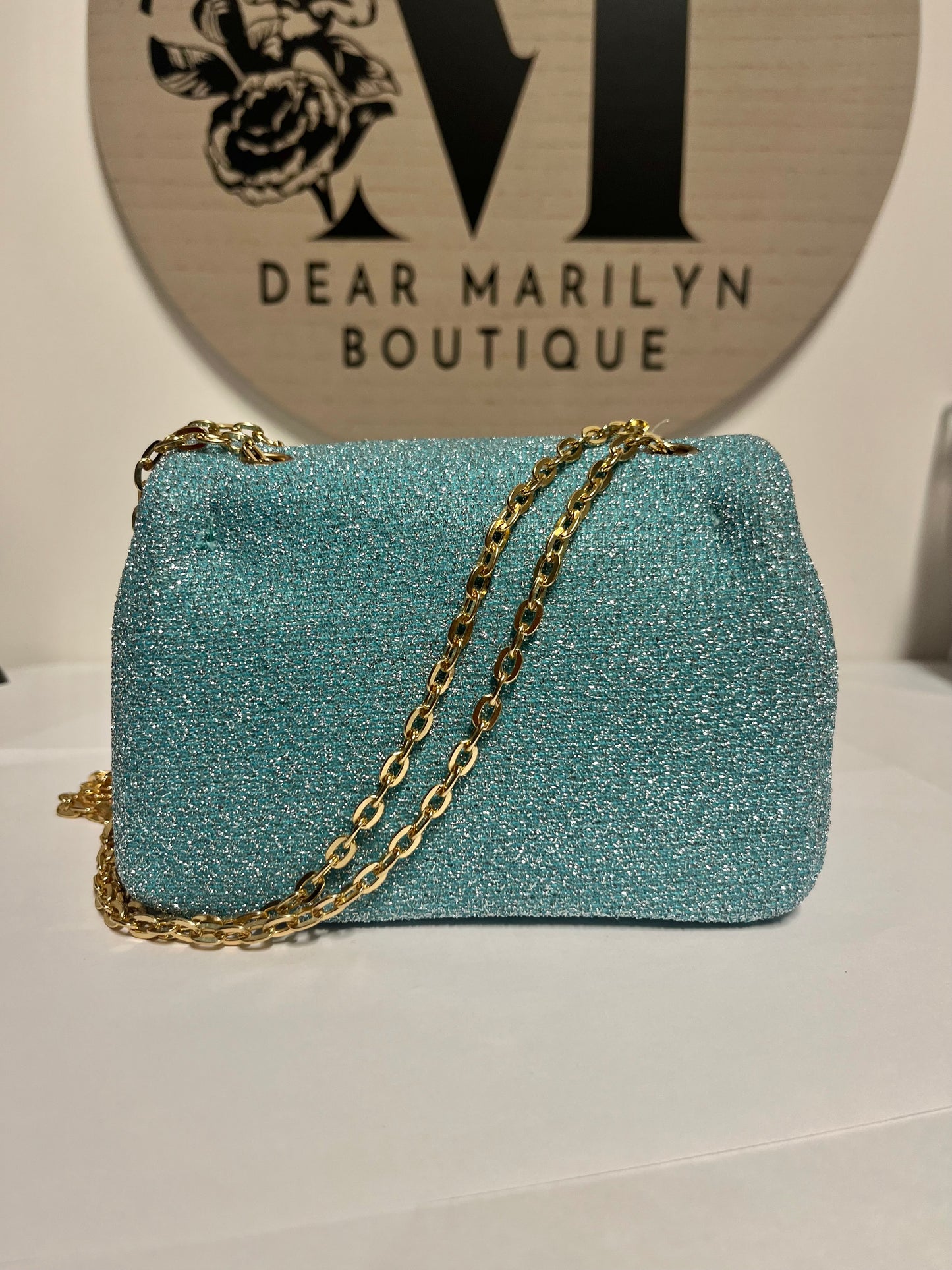 Sky Blue Mini Purse