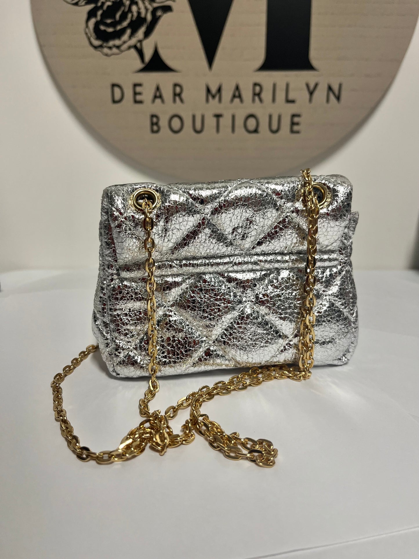 Silver Mini Purse