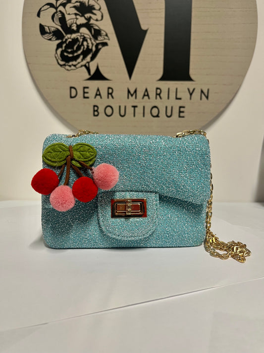 Sky Blue Mini Purse