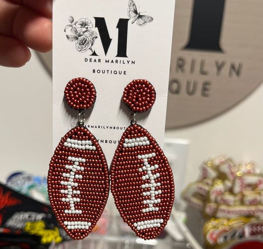 Football Earrings