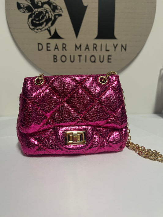 Hot Pink Mini Purse