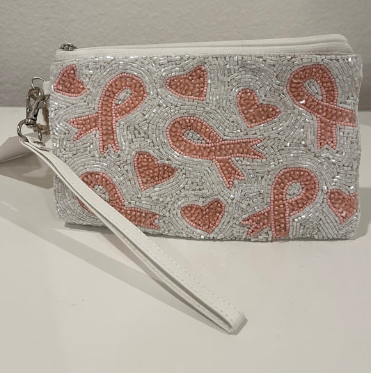 Breast Cancer Wristlet